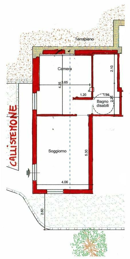 Appartamenti Arco Antico Сан Бартоломео ал Маре Екстериор снимка